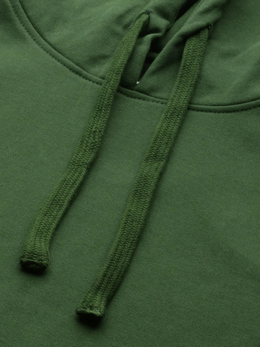 Full Sleeves Cotton Hoodie For Men and Women (Unisex) Dark green Color