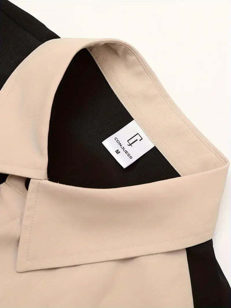 Cream and black Mix Colored Men's Half Sleeves Cords Cotton Material