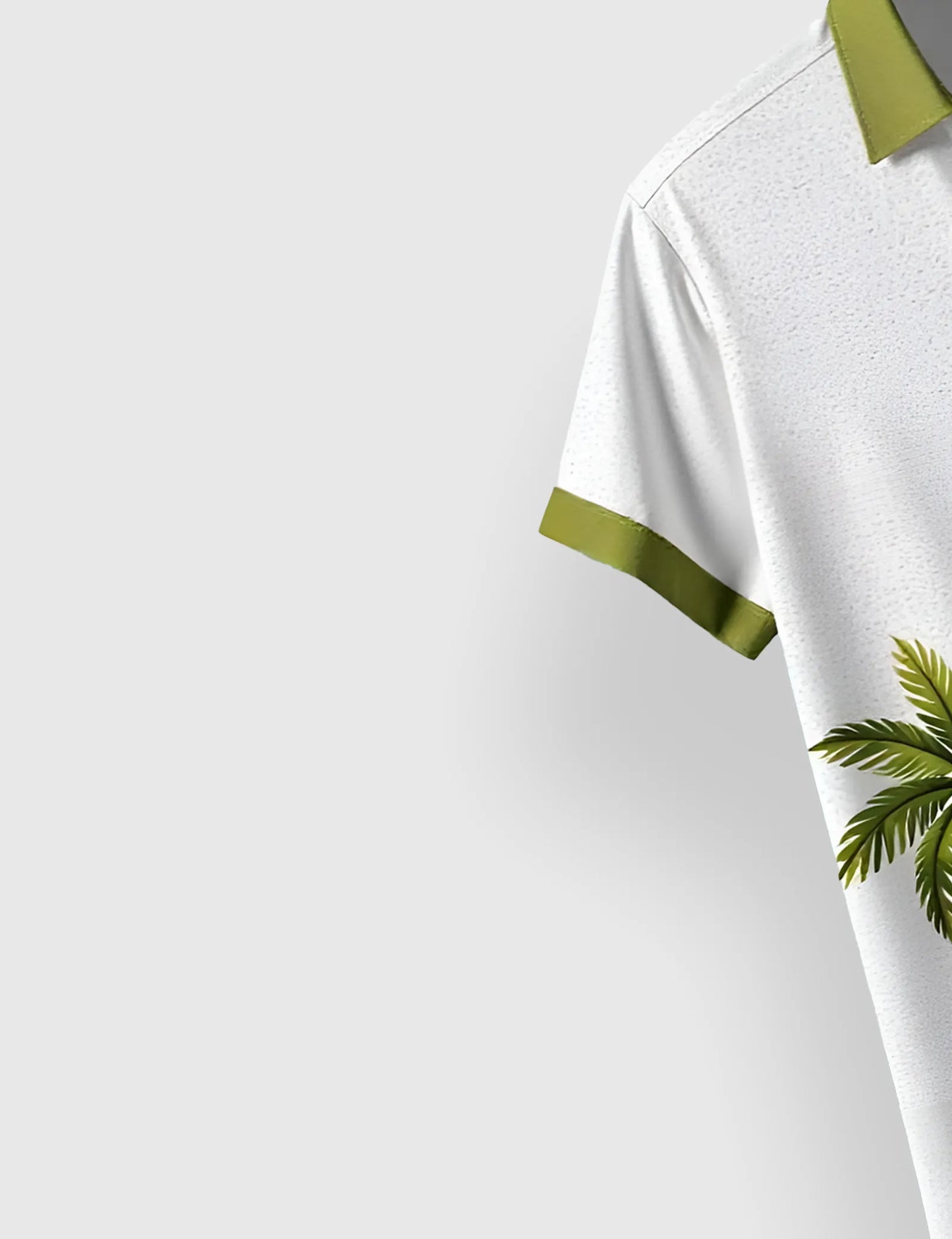 Green Tree Men's Half Sleeves Printed Shirt Exclusive