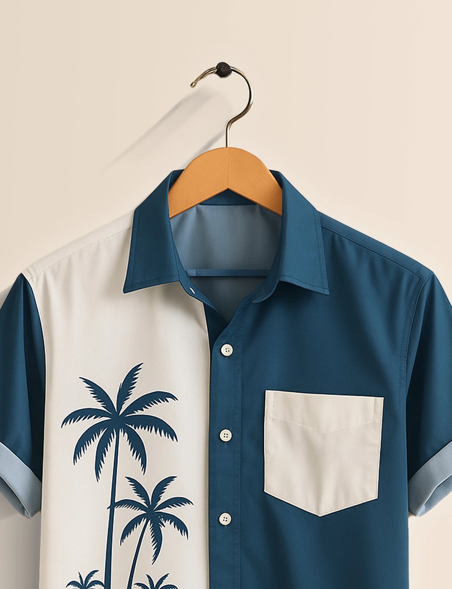 Blue Coconut Designer Men's Half Sleeves Printed Shirt Exclusive