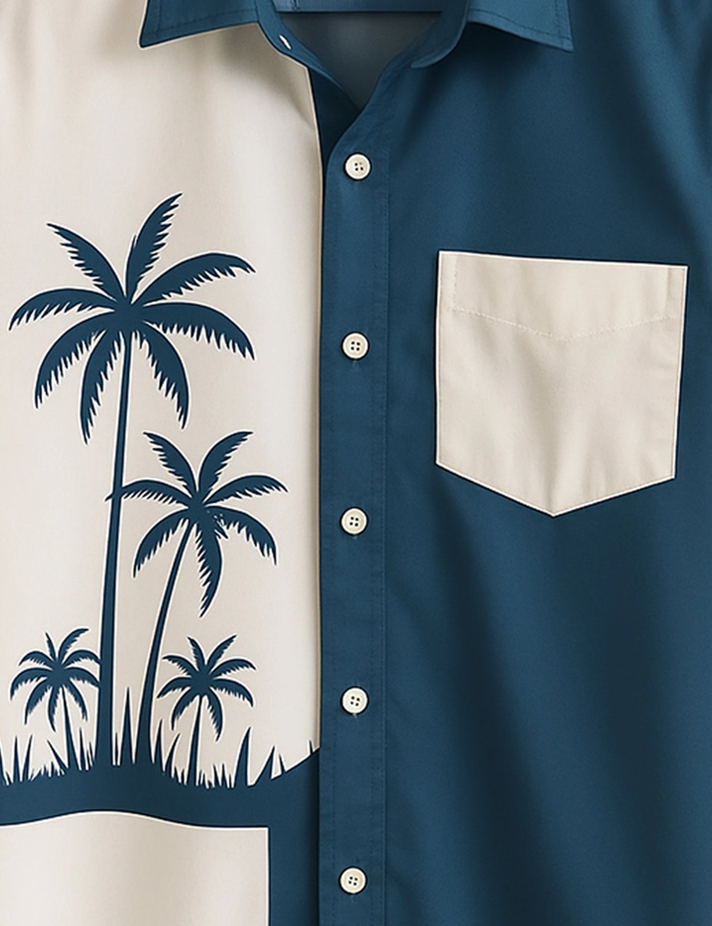 Blue Coconut Designer Men's Half Sleeves Printed Shirt Exclusive
