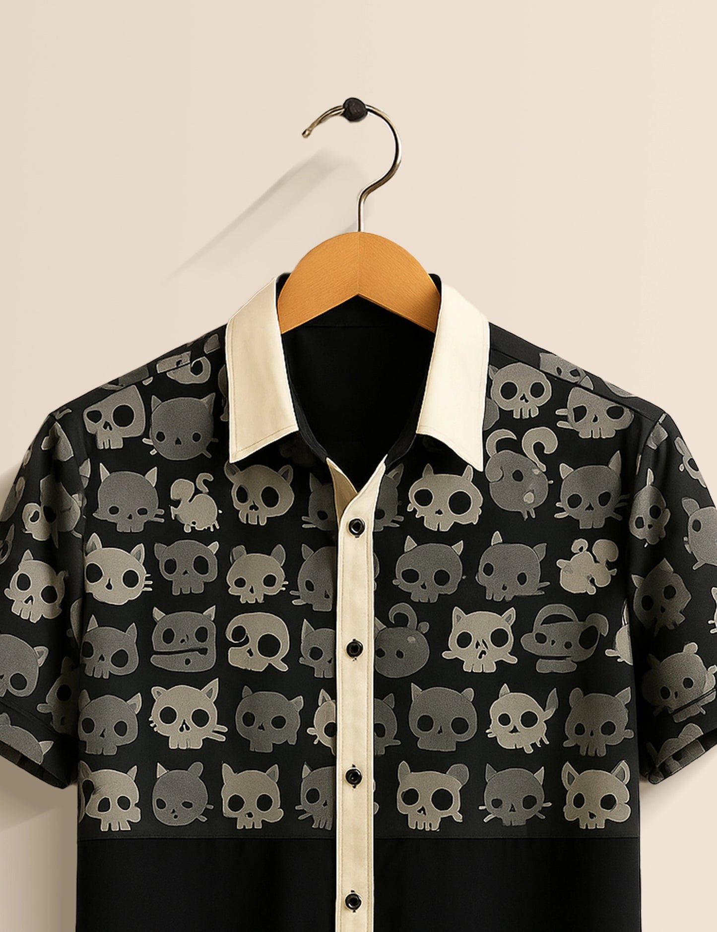 Black Elephant Designer Men's Half Sleeves Printed Shirt Exclusive