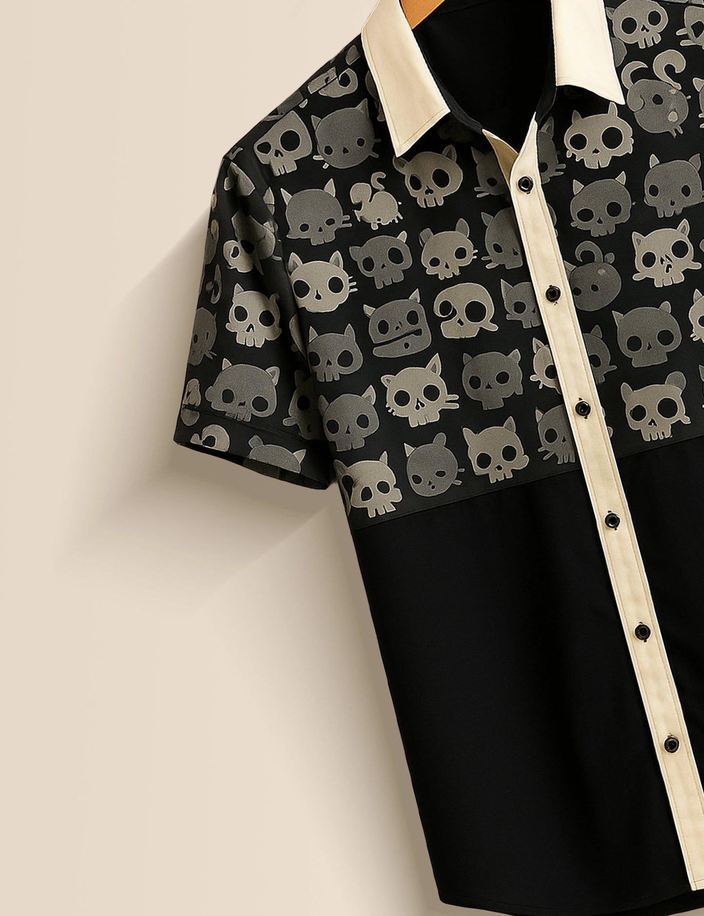 Black Elephant Designer Men's Half Sleeves Printed Shirt Exclusive
