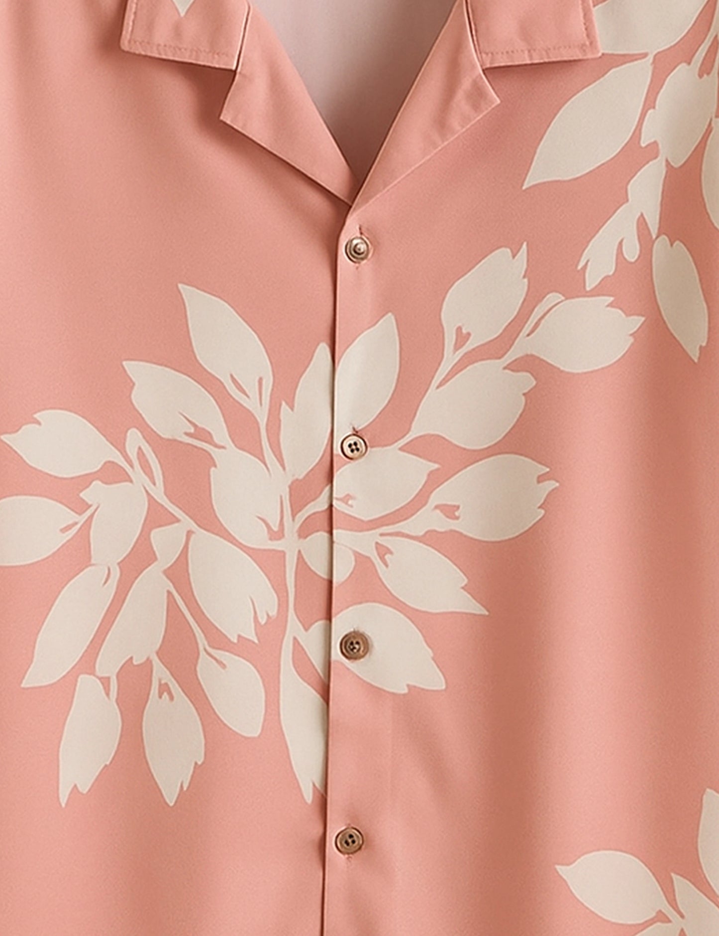 Pink_Floral Work Designer Men's Half Sleeves Printed Shirt Exclusive