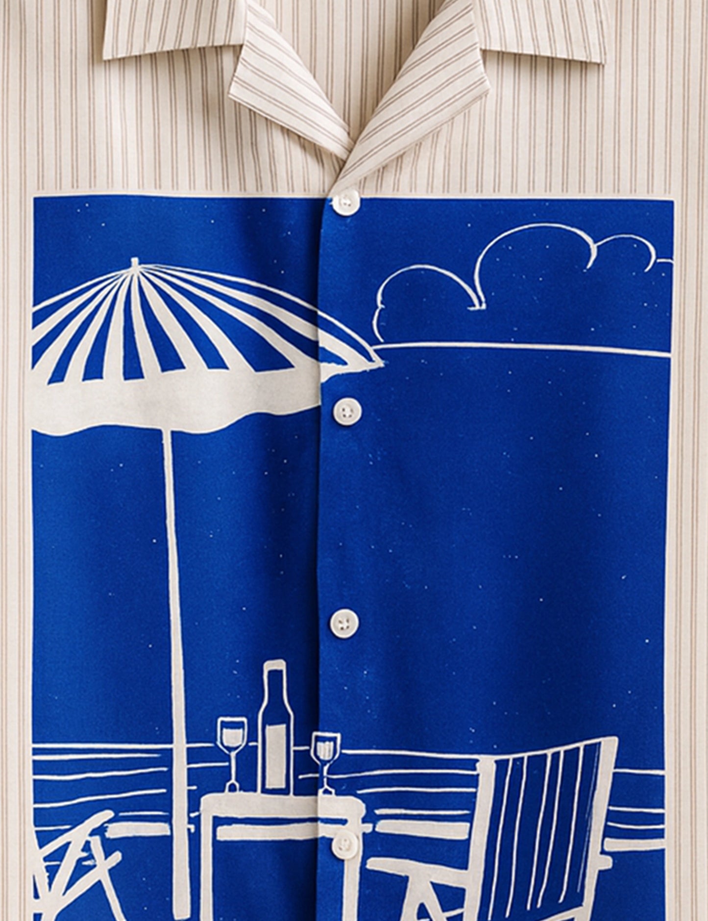 Blue Drink GenZ Vibe Premium Fancy Shirt – Trendy, Aesthetic & Street-Style Ready