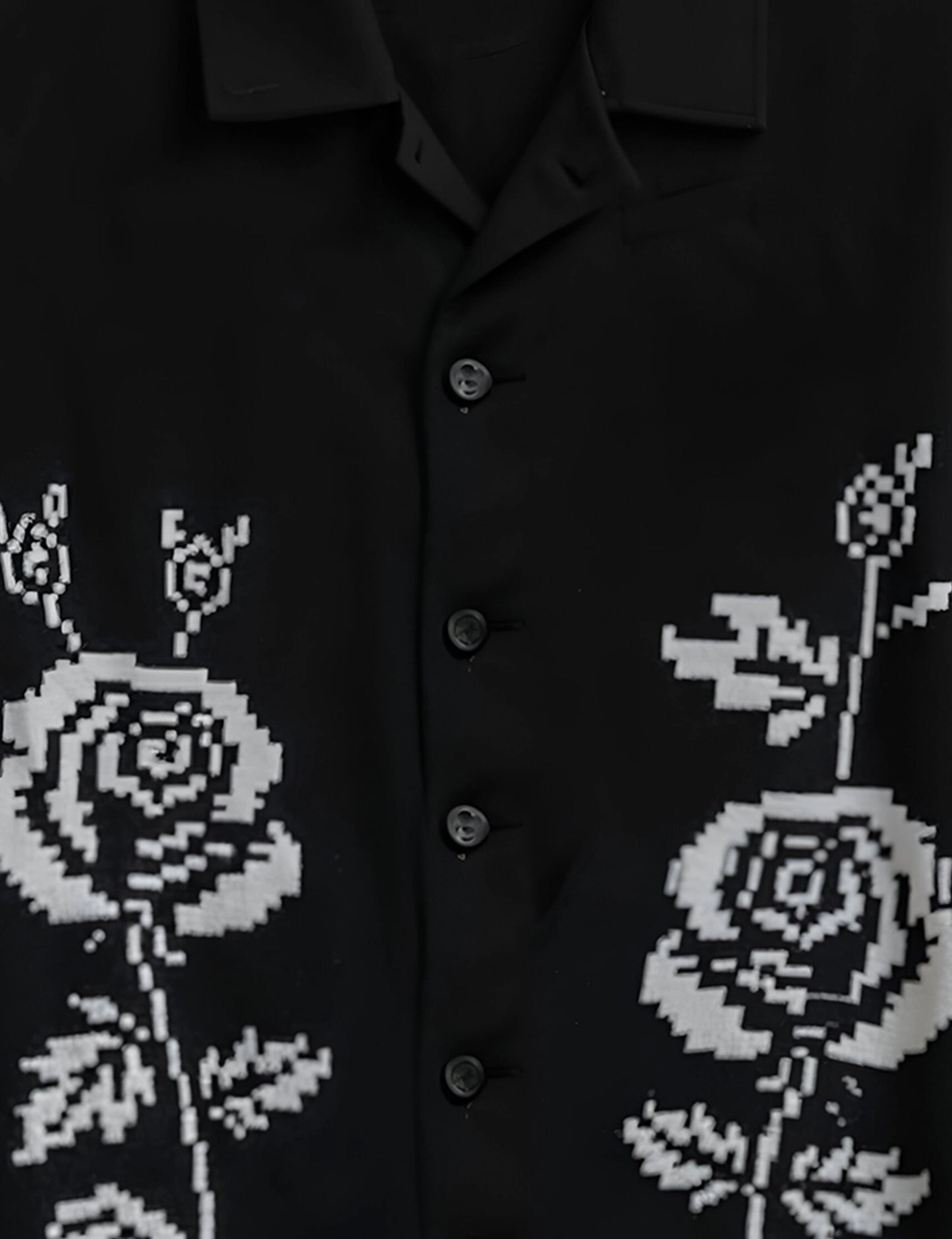 Rose Printed GenZ Vibe Premium Fancy Shirt – Trendy, Aesthetic & Street-Style Ready