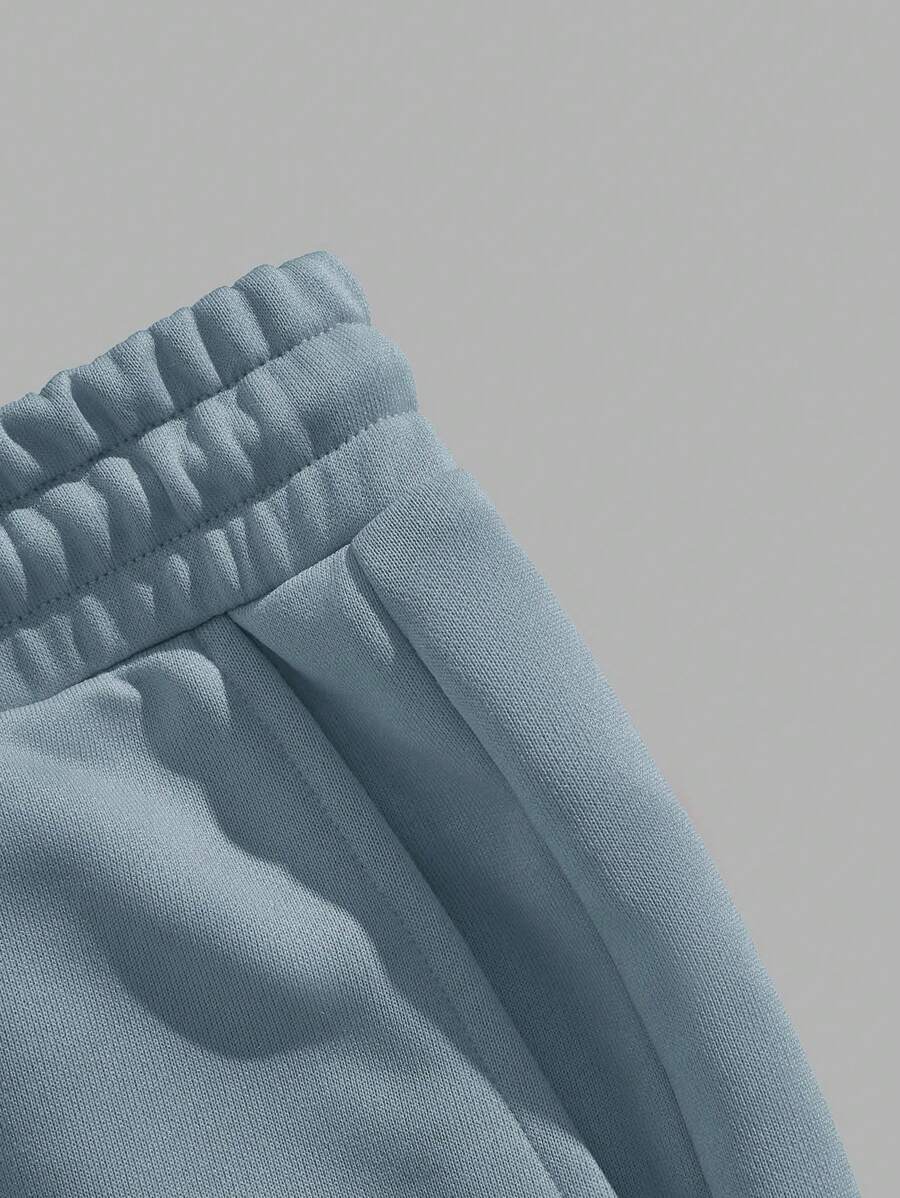 White and Mint Blue Solid Design Mens Half Sleeves Cords Cotton Material