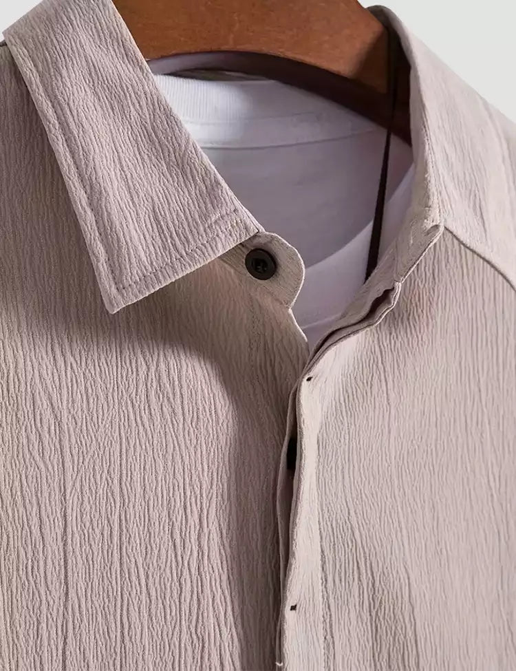 pink color Mens Half Sleeves Shirt Exclusive Material Best Fitting Cotton Corn