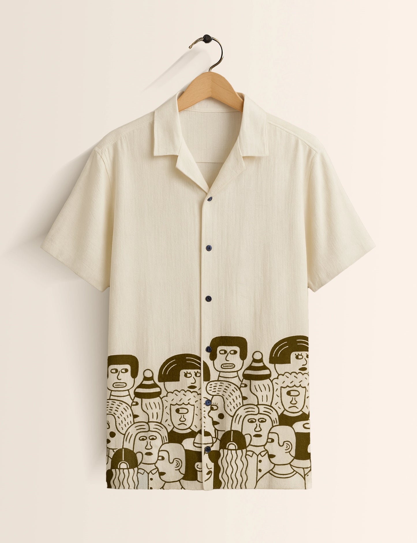Cartoon Printed GenZ Vibe Premium Fancy Shirt – Trendy, Aesthetic & Street-Style Ready