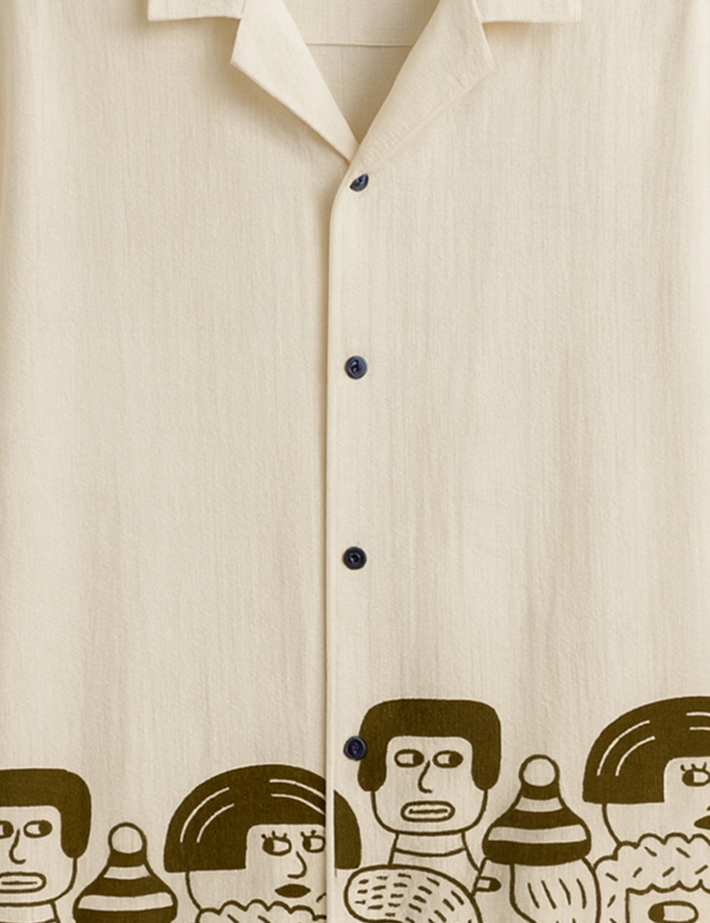 Cartoon Printed GenZ Vibe Premium Fancy Shirt – Trendy, Aesthetic & Street-Style Ready