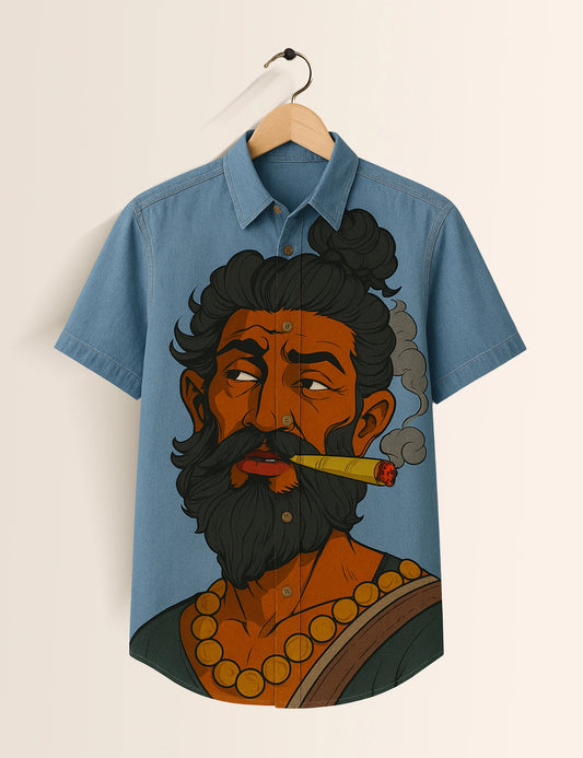 Cigerette Printed GenZ Vibe Premium Fancy Shirt – Trendy, Aesthetic & Street-Style Ready