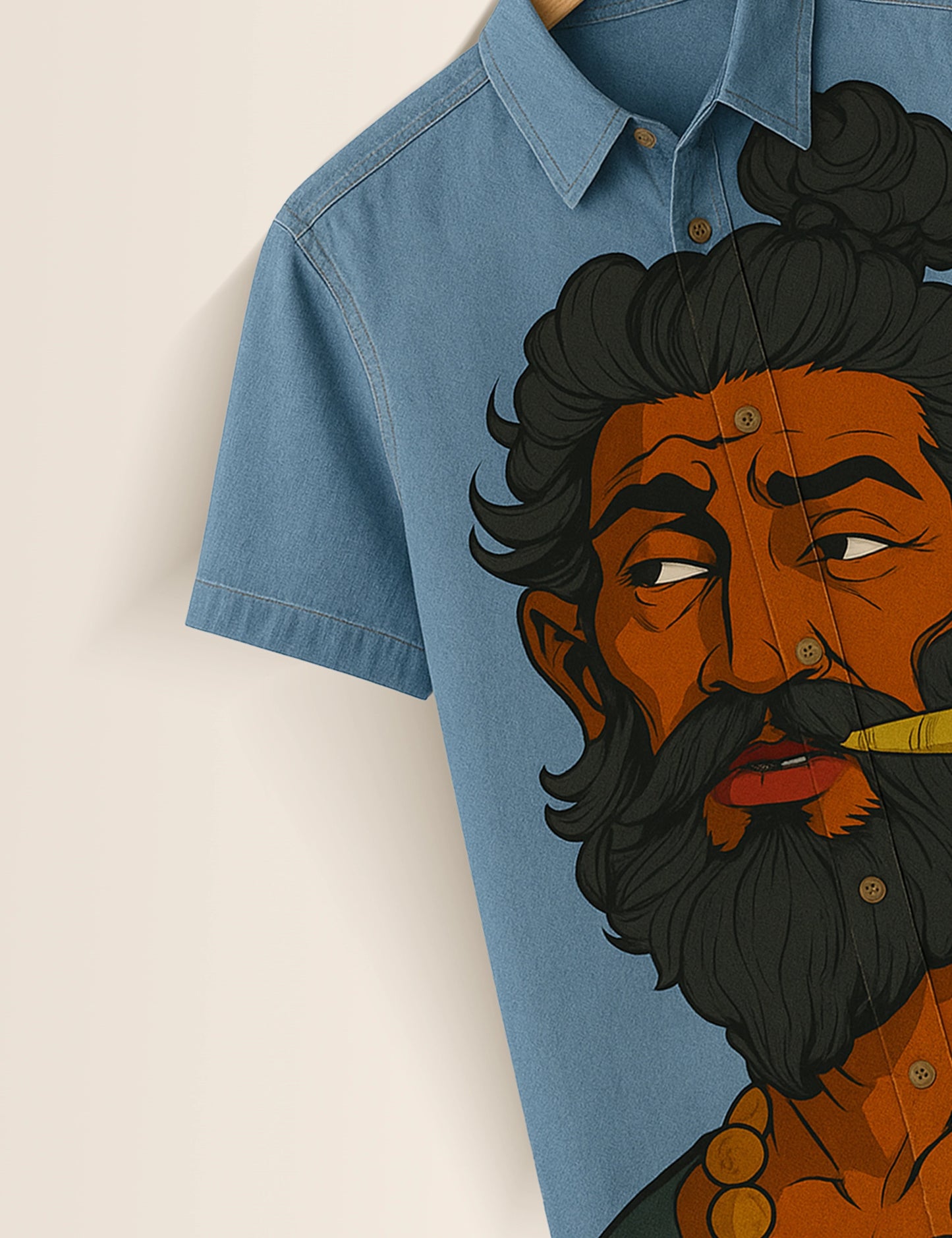 Cigerette Printed GenZ Vibe Premium Fancy Shirt – Trendy, Aesthetic & Street-Style Ready