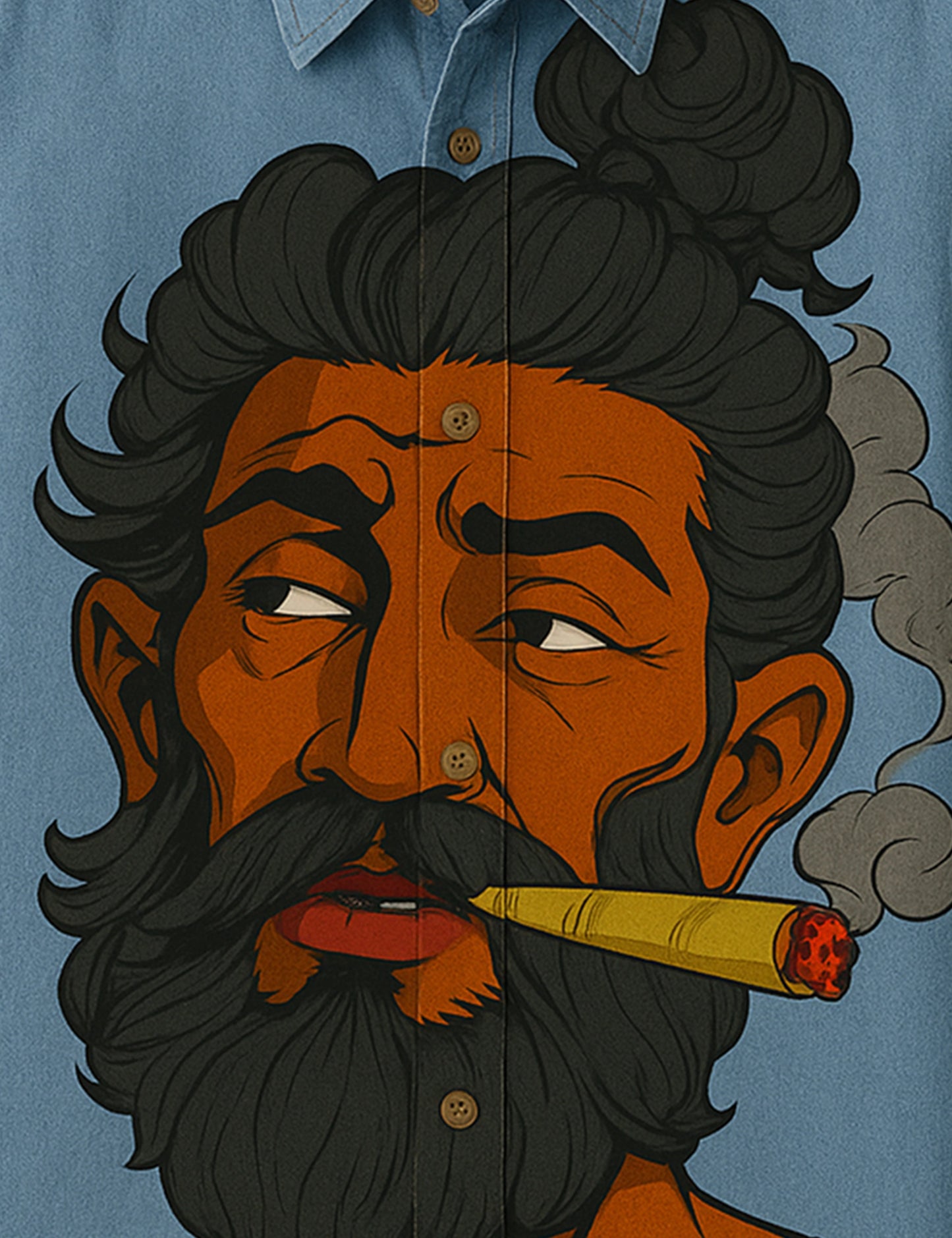 Cigerette Printed GenZ Vibe Premium Fancy Shirt – Trendy, Aesthetic & Street-Style Ready