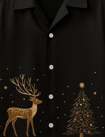Deer Printed GenZ Vibe Premium Fancy Shirt – Trendy, Aesthetic & Street-Style Ready