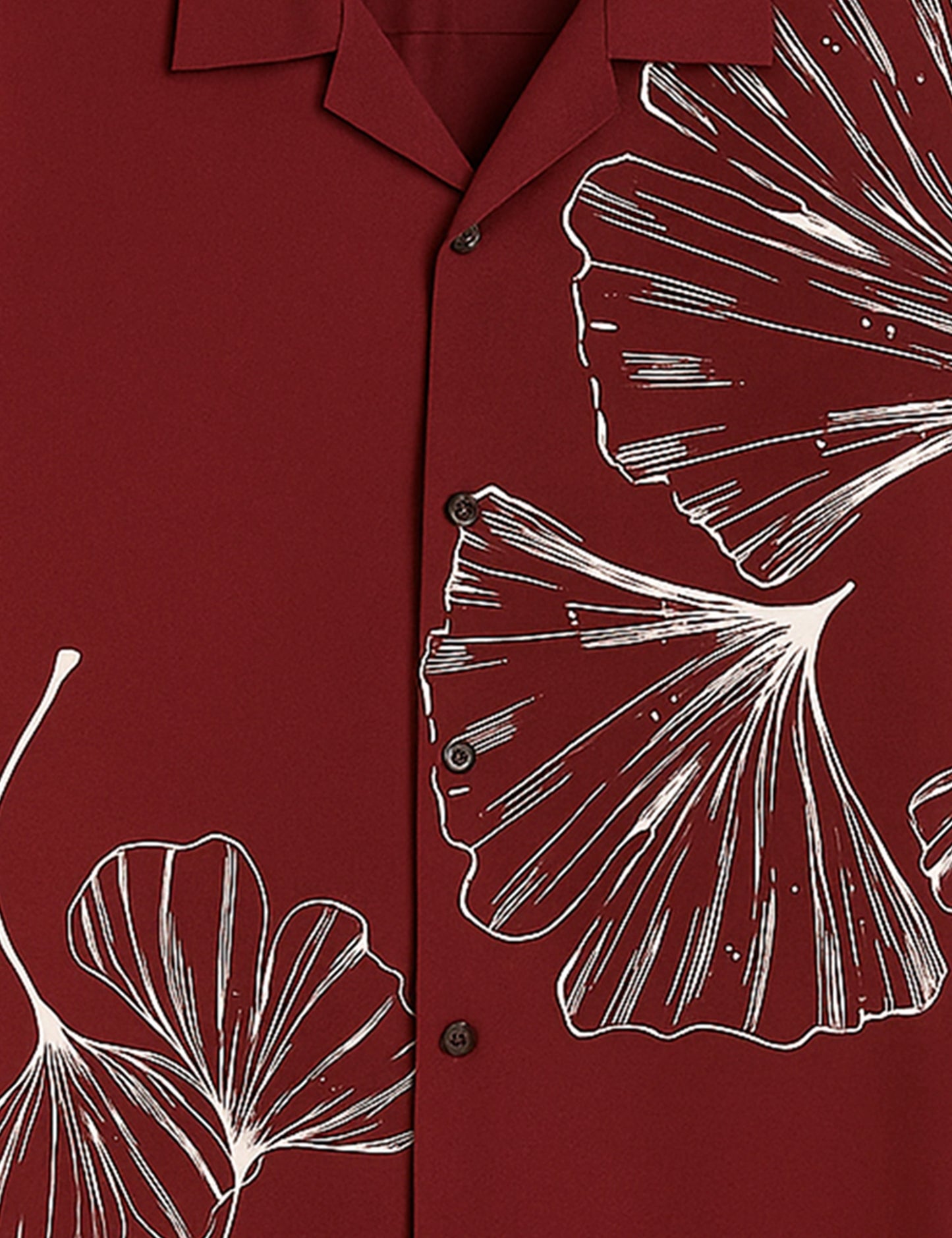 Maroon Printed GenZ Vibe Premium Fancy Shirt – Trendy, Aesthetic & Street-Style Ready