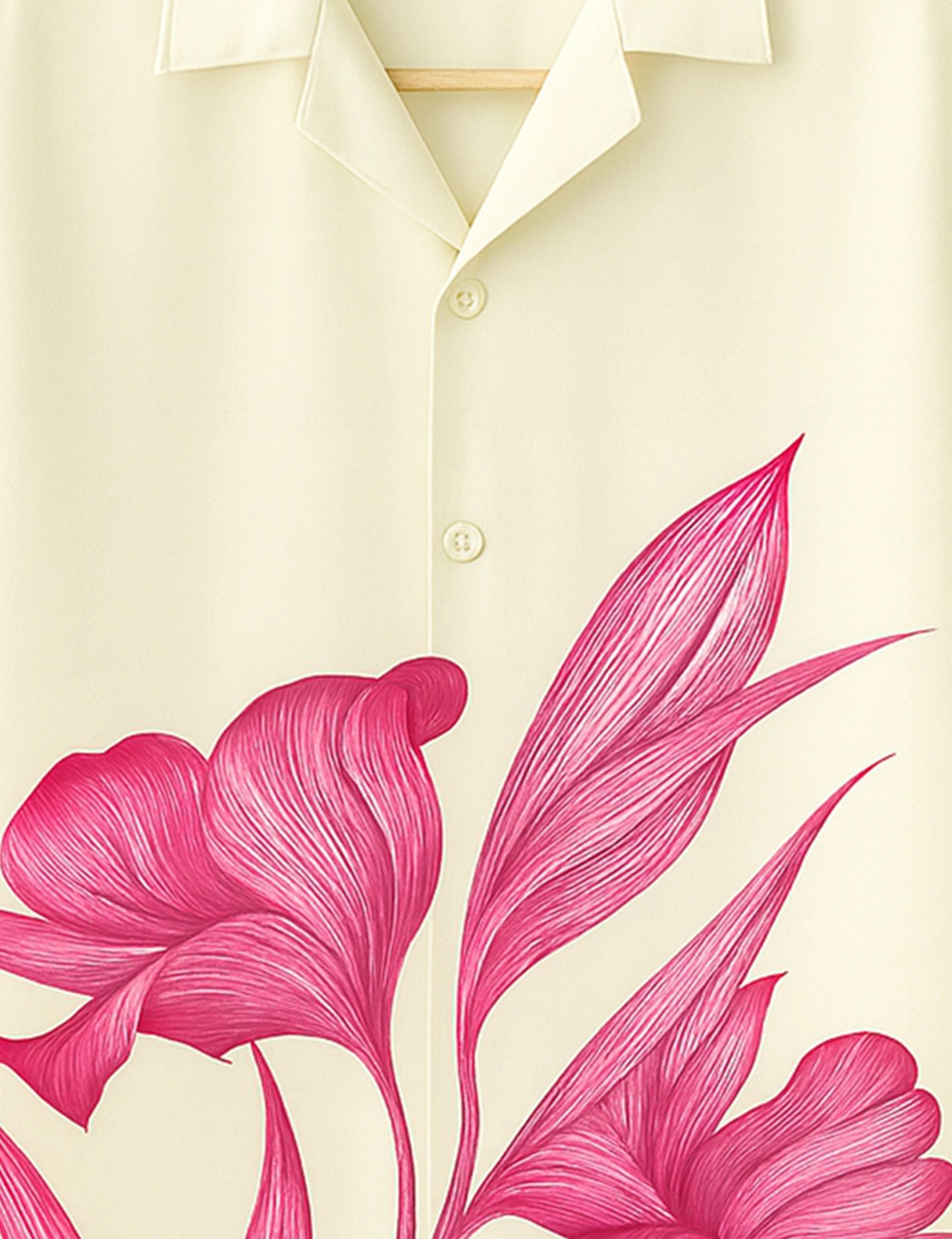 Pink Flower Printed GenZ Vibe Premium Fancy Shirt – Trendy, Aesthetic & Street-Style Ready