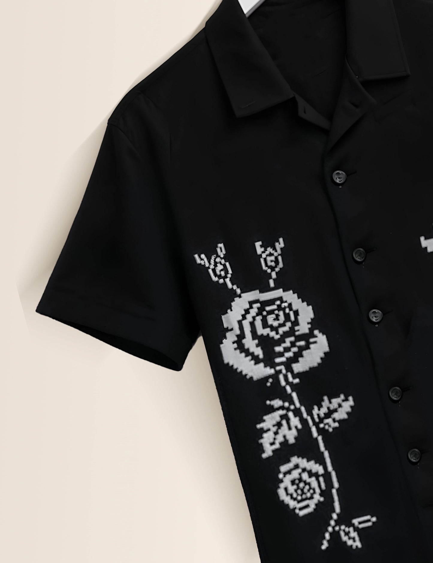 Rose Printed GenZ Vibe Premium Fancy Shirt – Trendy, Aesthetic & Street-Style Ready