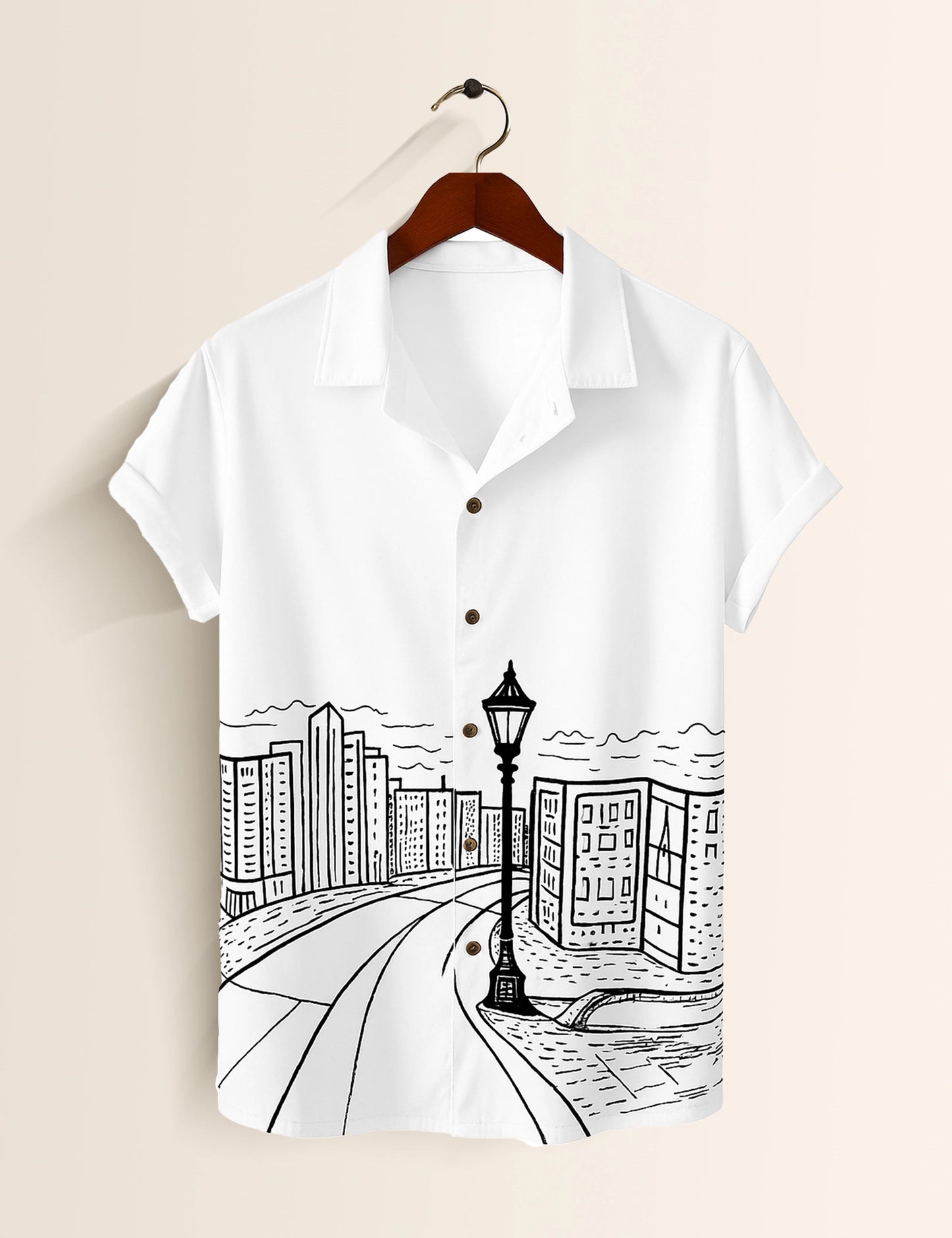 Street Printed GenZ Vibe Premium Fancy Shirt – Trendy, Aesthetic & Street-Style Ready