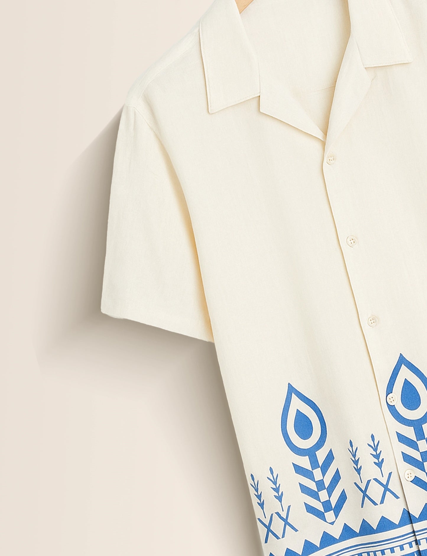 White Printed GenZ Vibe Premium Fancy Shirt – Trendy, Aesthetic & Street-Style Ready